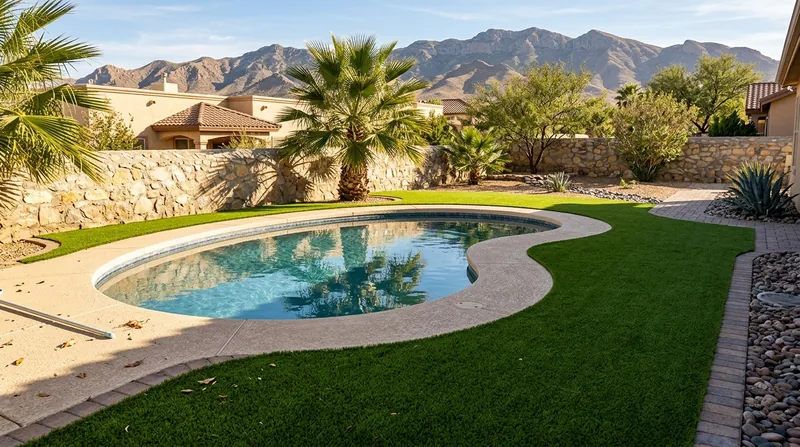 Pool Surround Turf El Paso